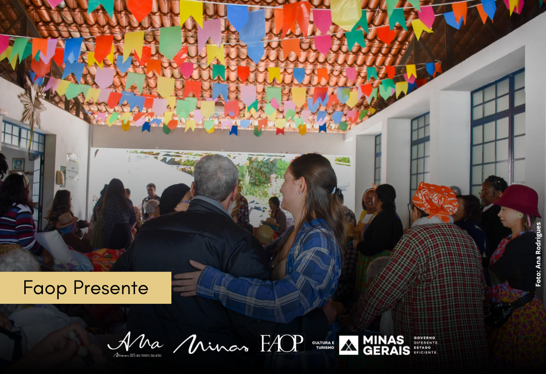 Projeto Faop Presente realiza festa junina no Lar São Vicente de Paulo