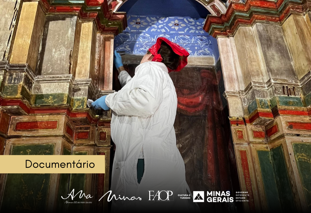 Restauro de capela em Ouro Branco é tema de documentário alemão