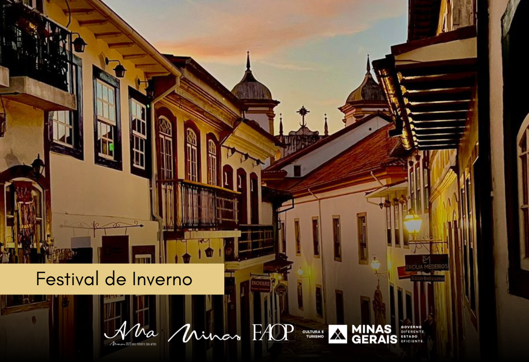 Faop participa do Festival de Inverno de Ouro Preto 2025 com programação cultural e artística 