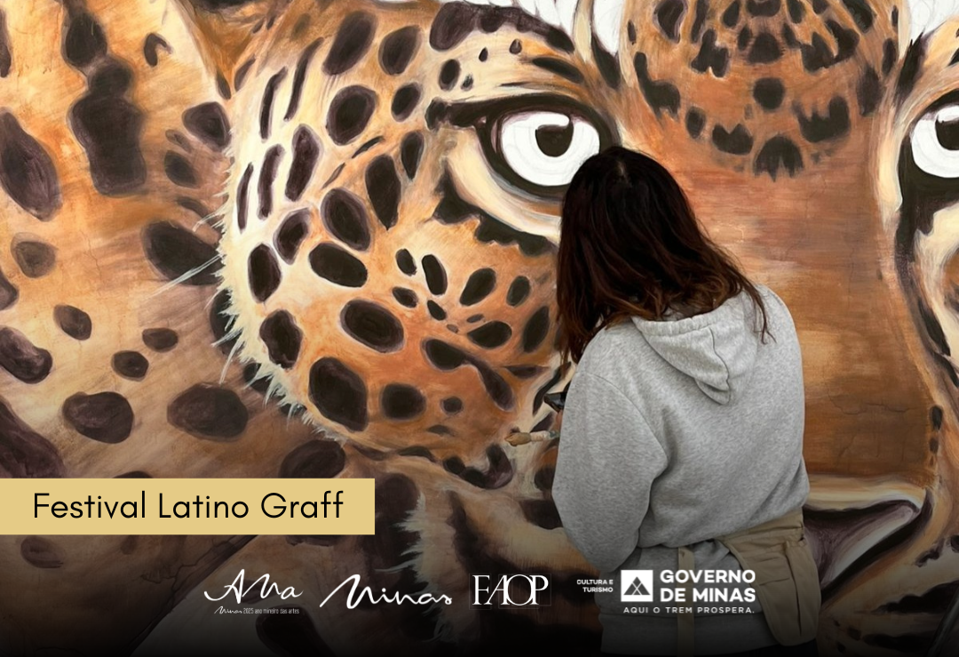 Latino Graff promove intercâmbio artístico entre Brasil e França em Ouro Preto
