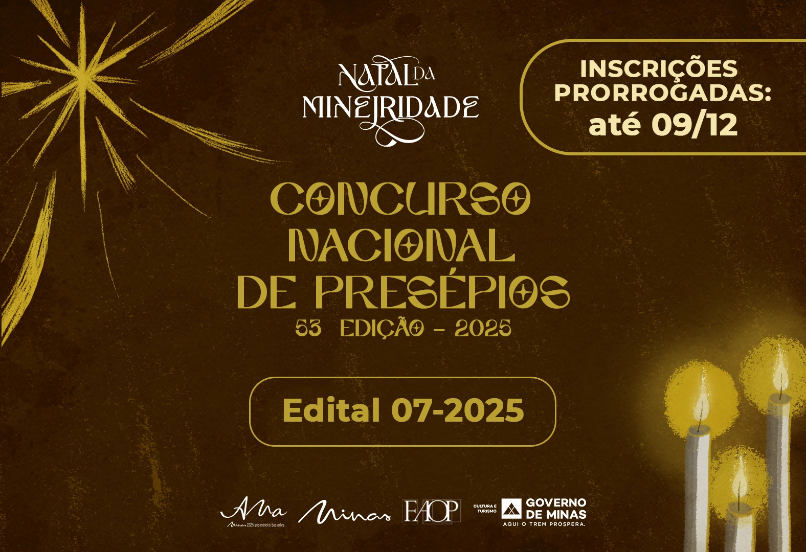 Faop prorroga inscrições para o 53º Concurso Nacional de Presépios