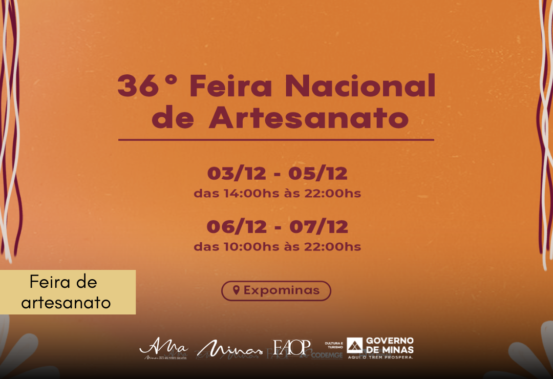 Faop participa da 36ª Feira Nacional de Artesanato com tapetes de serragem e exposição de presépios