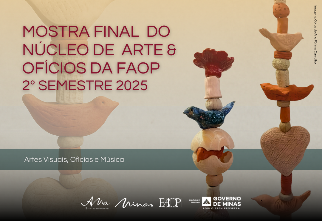 Faop celebra aprendizado em mostra final dos cursos do Núcleo de Arte & Ofício