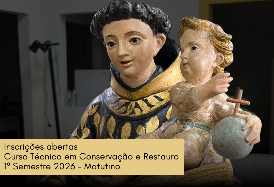 Faop abre inscrições para o Curso Técnico em Conservação e Restauro