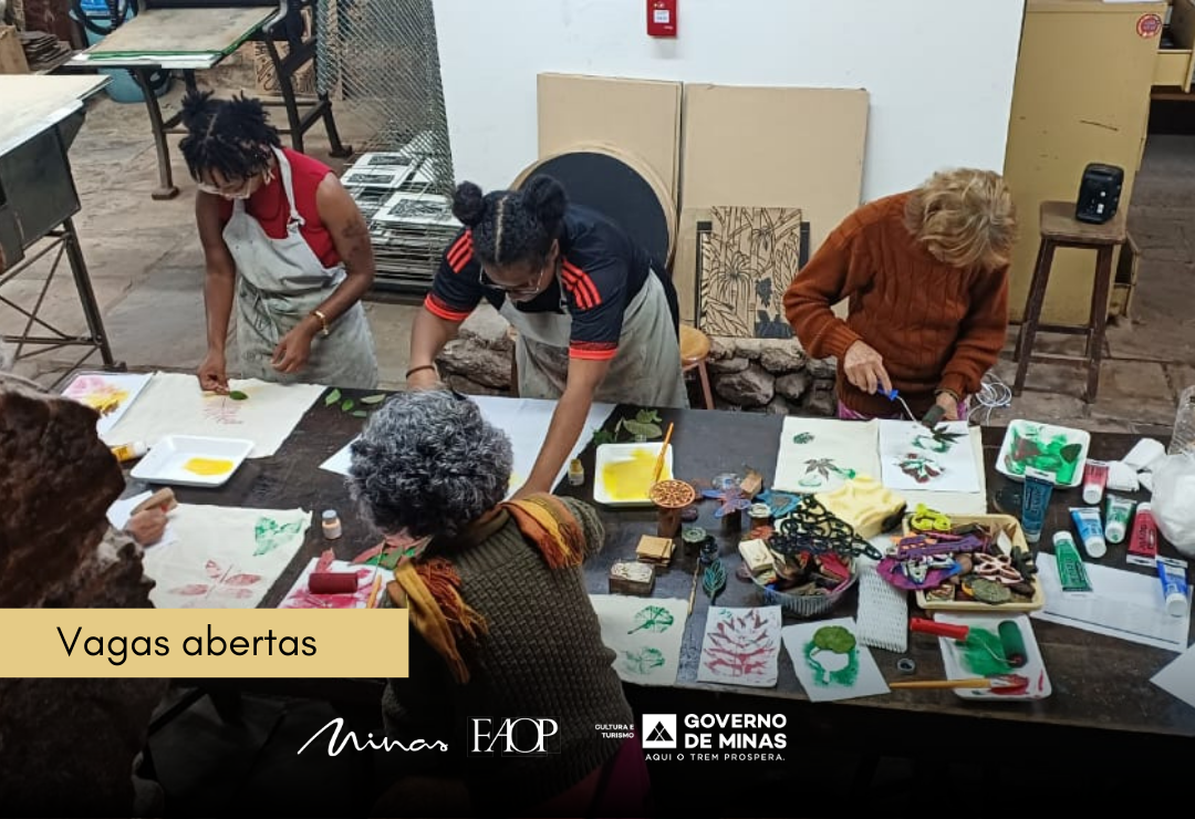 Faop tem oportunidades em todas as suas unidades em Ouro Preto