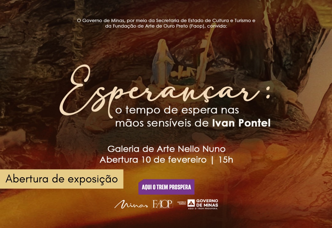 Faop realiza abertura da exposição de Ivan Pontel, na Galeria de Arte Nello Nuno