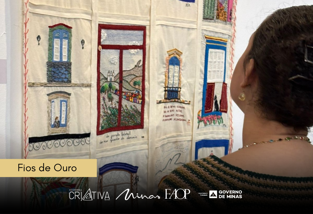 Exposição valoriza a arte do Bordado em Ouro Preto