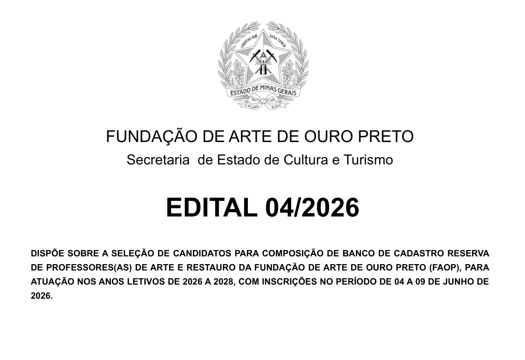 Edital 04/2026