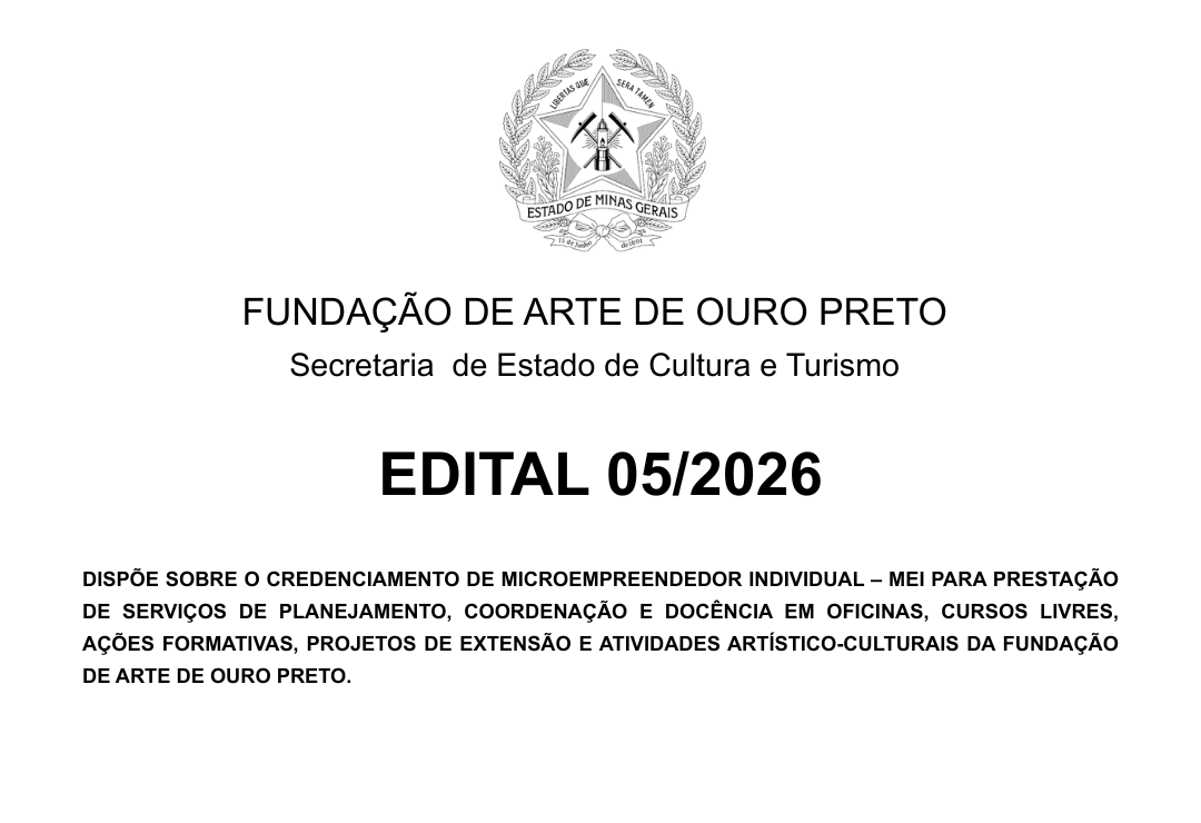 Edital 05/2026