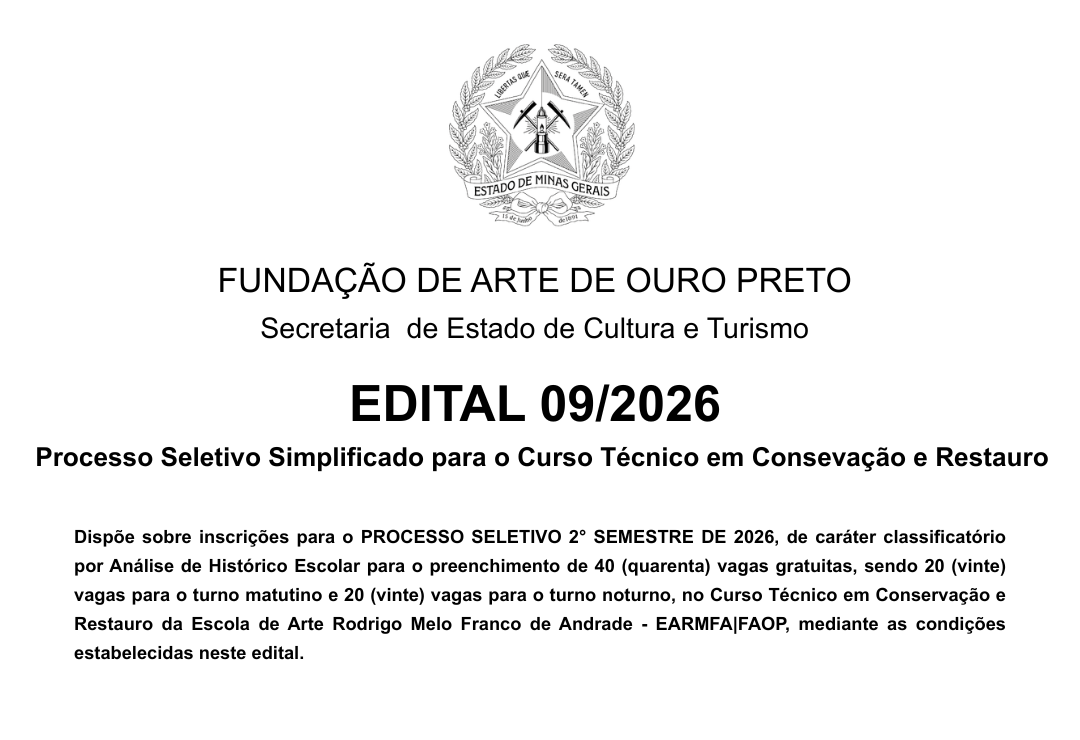 Edital 09/2026
